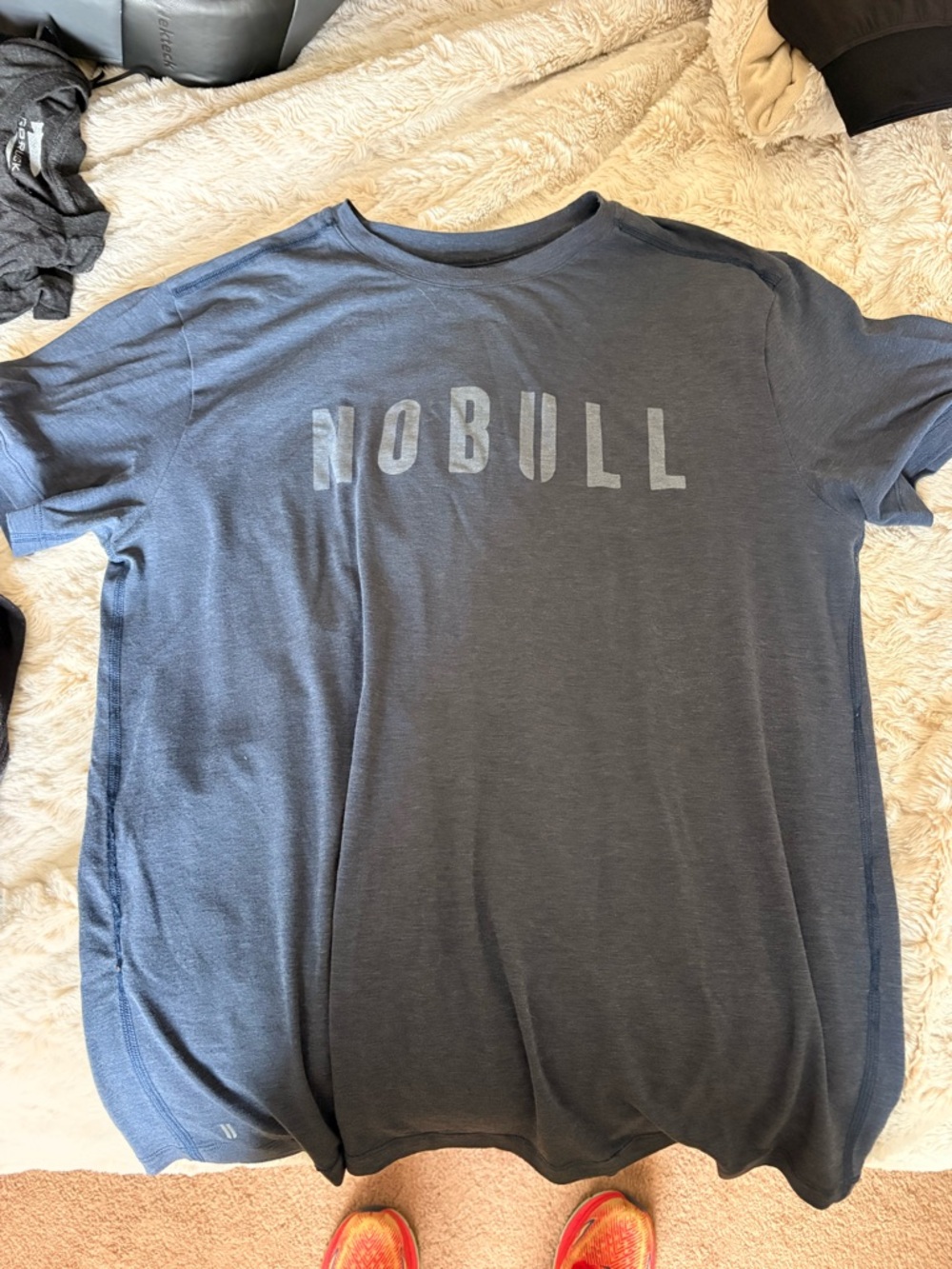 NOBULL Men's Crew Neck T-Shirt in Navy